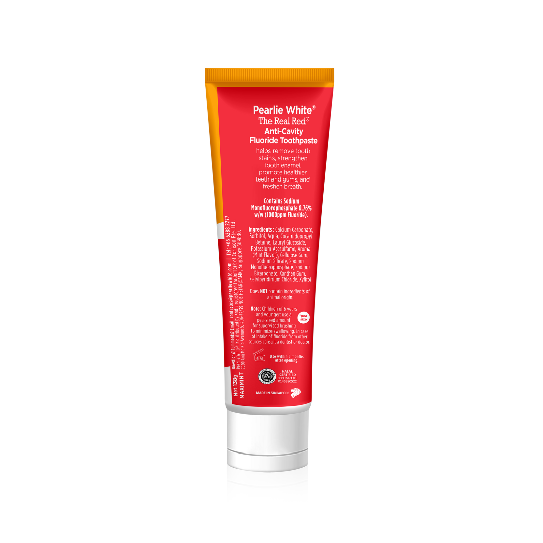 The Real Red® Anti-Cavity Fluoride Toothpaste 138gm