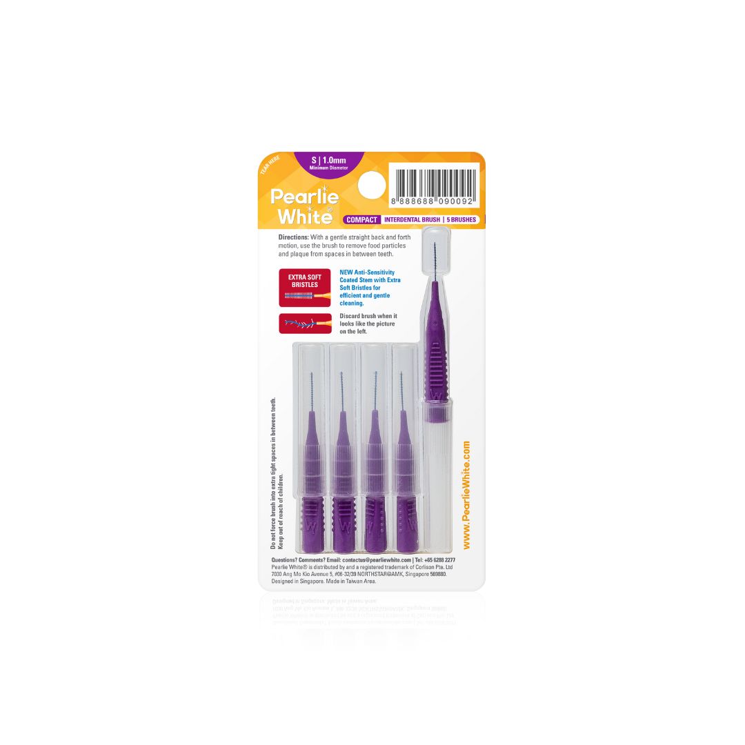 Compact Interdental Brushes - Pack of 5s