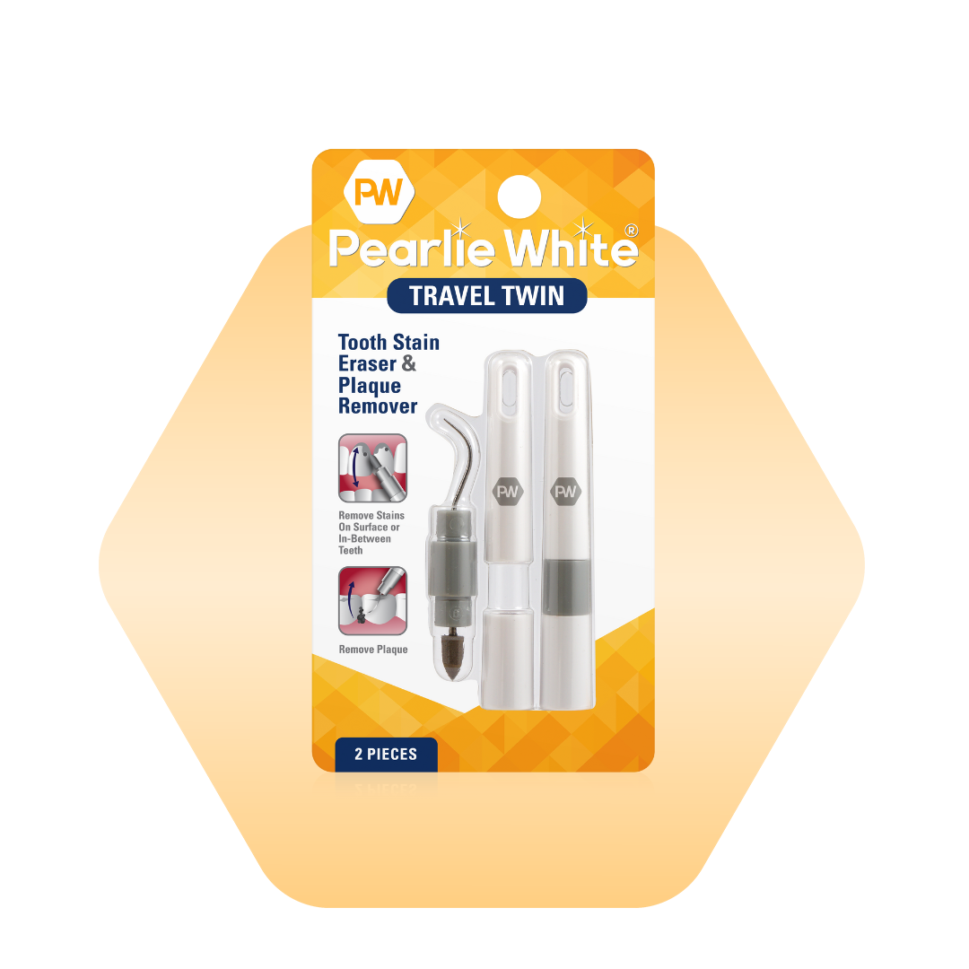 Travel Twin Tooth Stain Eraser & Plaque Remover