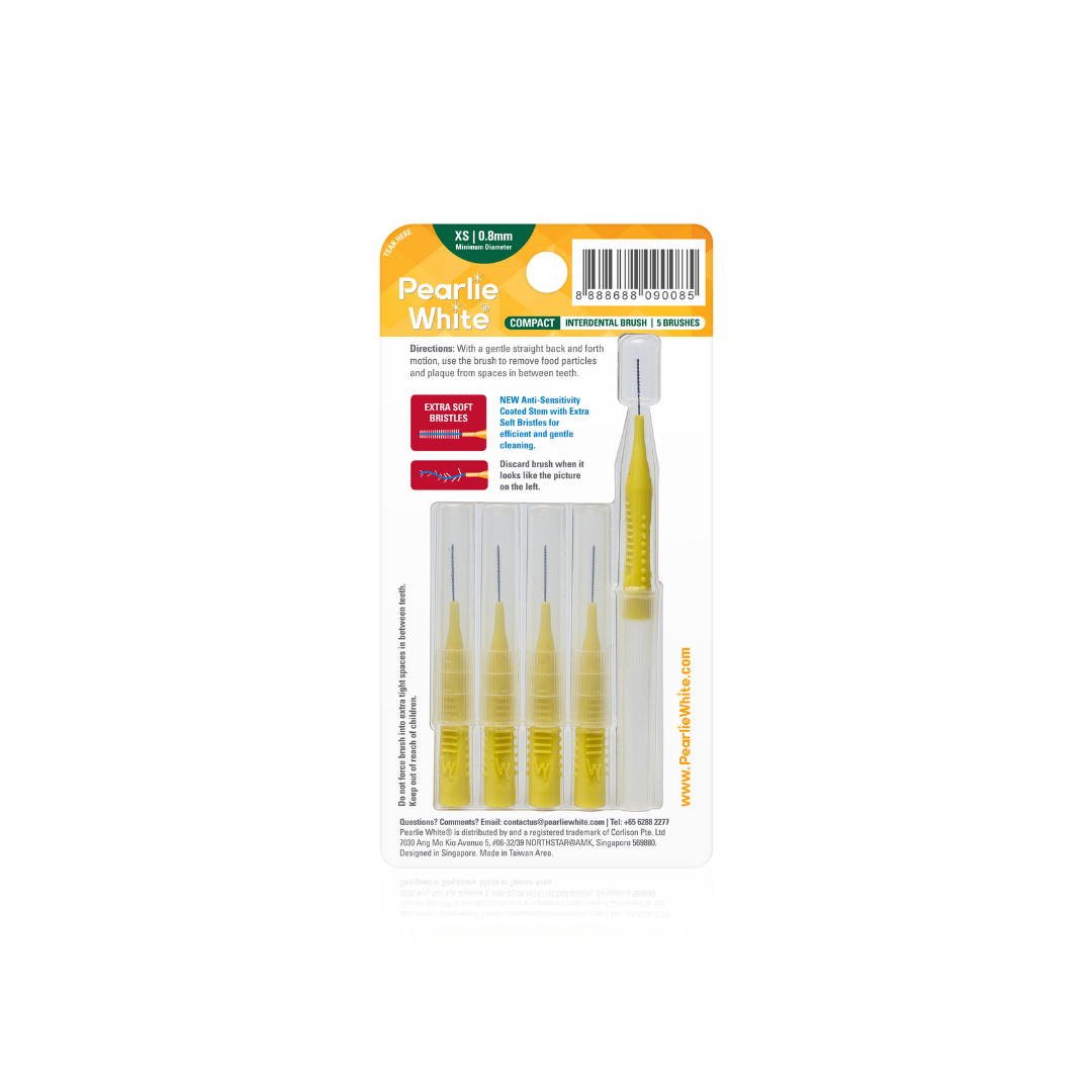 Compact Interdental Brushes - Pack of 5s