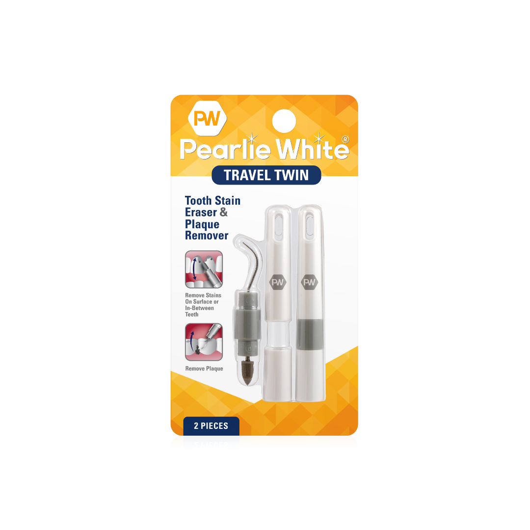 Travel Twin Tooth Stain Eraser & Plaque Remover