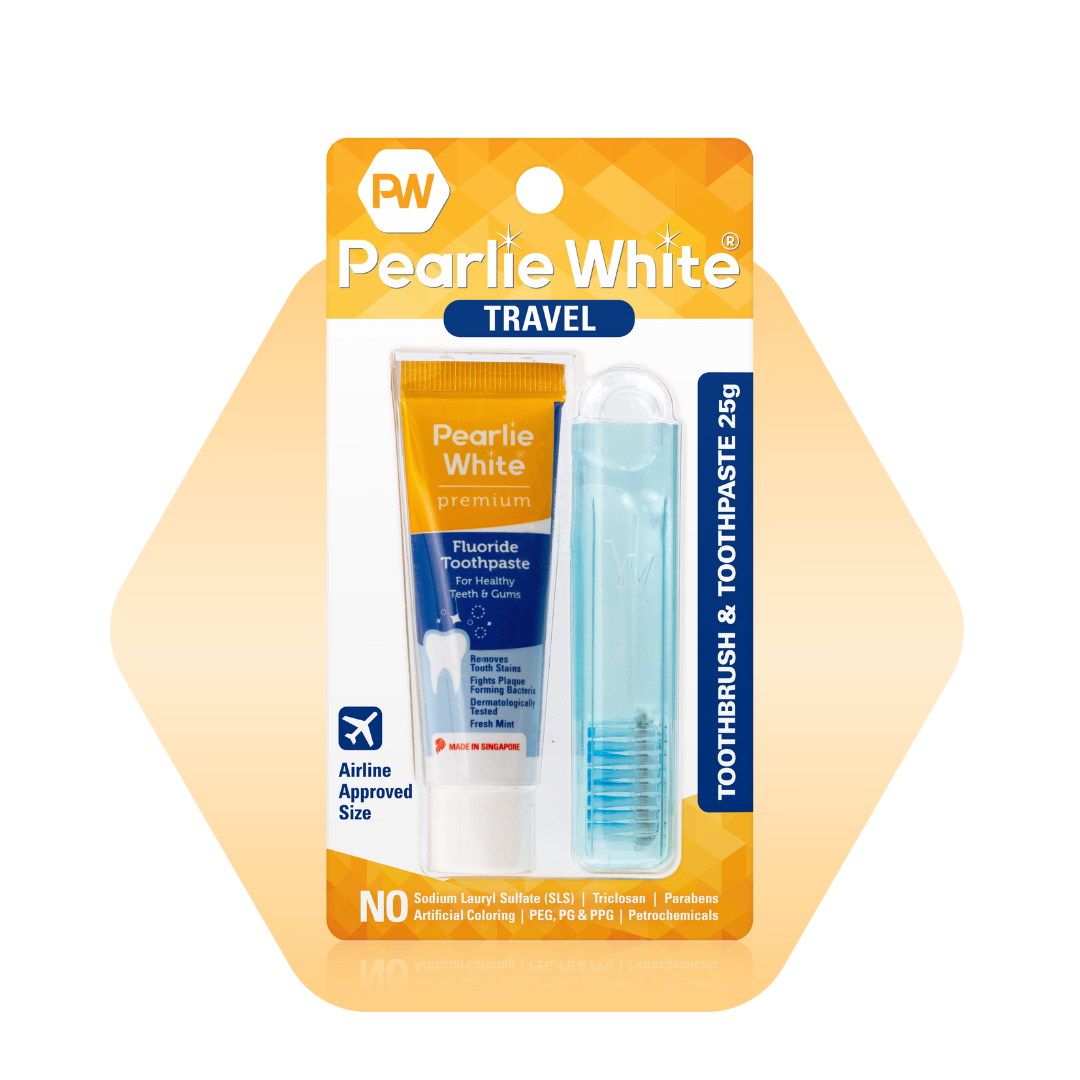 Travel Toothbrush with Premium Toothpaste 25gm