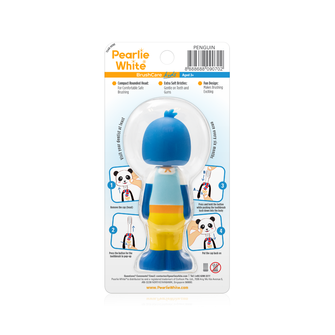 BrushCare Kids Pop-Up Extra Soft Toothbrush