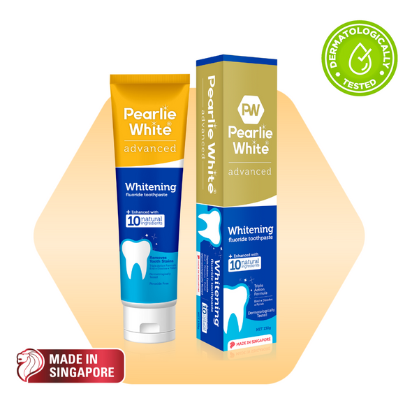 Advanced Whitening Fluoride Toothpaste 130gm